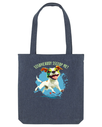 SOMEBODY STOP ME ! - Russell Terrier Midnight Blue