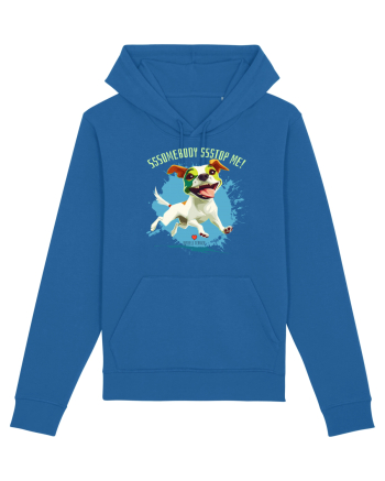 SOMEBODY STOP ME ! - Russell Terrier Royal Blue