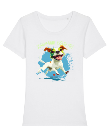 SOMEBODY STOP ME ! - Russell Terrier White