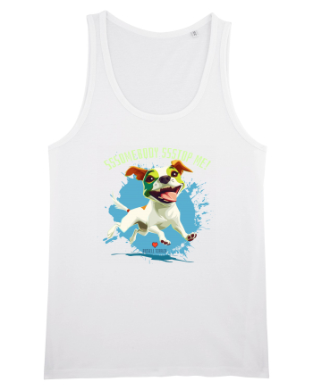 SOMEBODY STOP ME ! - Russell Terrier White