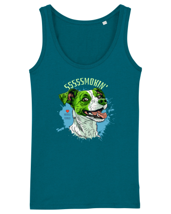 SMOKIN` ! - Russell Terrier Ocean Depth