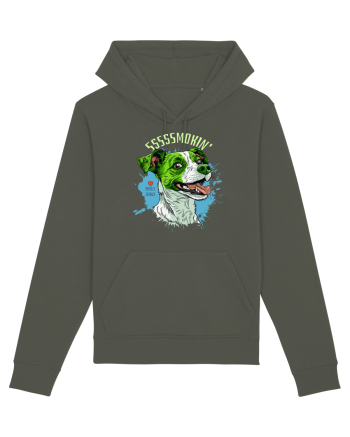 SMOKIN` ! - Russell Terrier Khaki