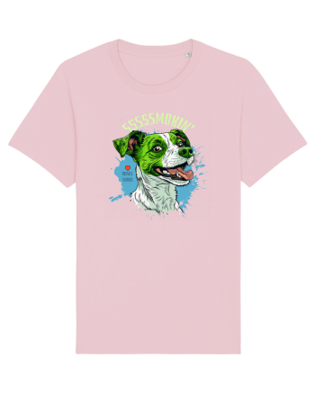 SMOKIN` ! - Russell Terrier Cotton Pink
