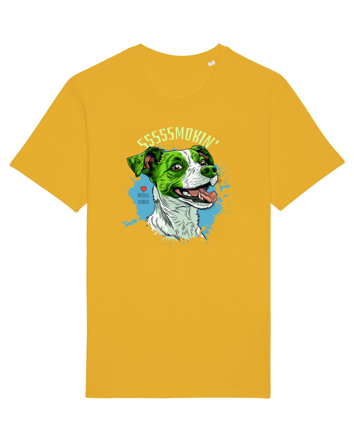 Tricou mânecă scurtă Unisex Rocker Spectra Yellow