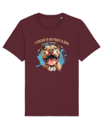 PERICULOS SA LASI PITBULII CU COPIII, COPIII SUNT GROAZNICI - Pitbull Tricou mânecă scurtă Unisex Rocker