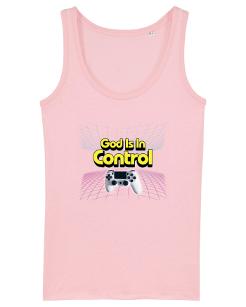 God is in Control Cotton Pink