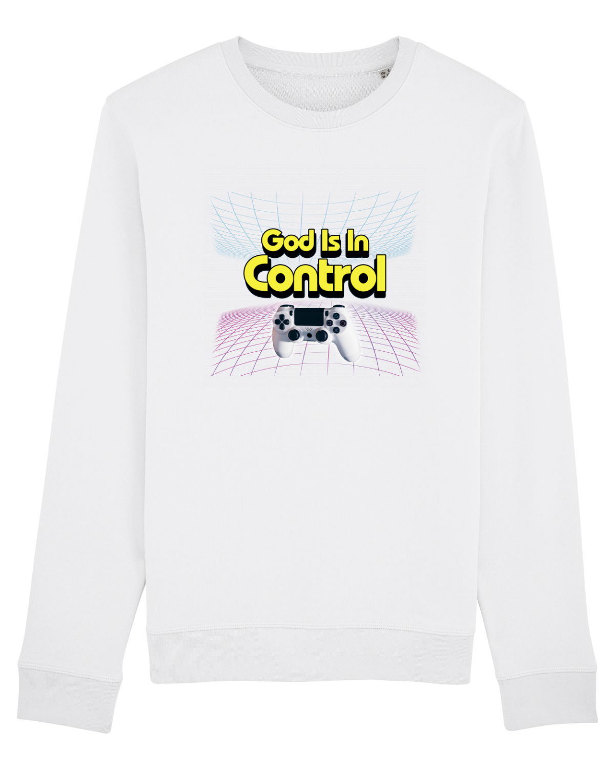 Bluză mânecă lungă Unisex Rise White