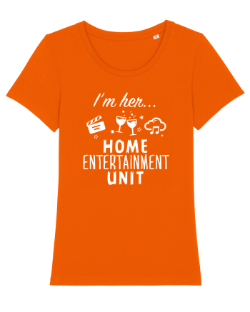 Home entertainment unit Bright Orange