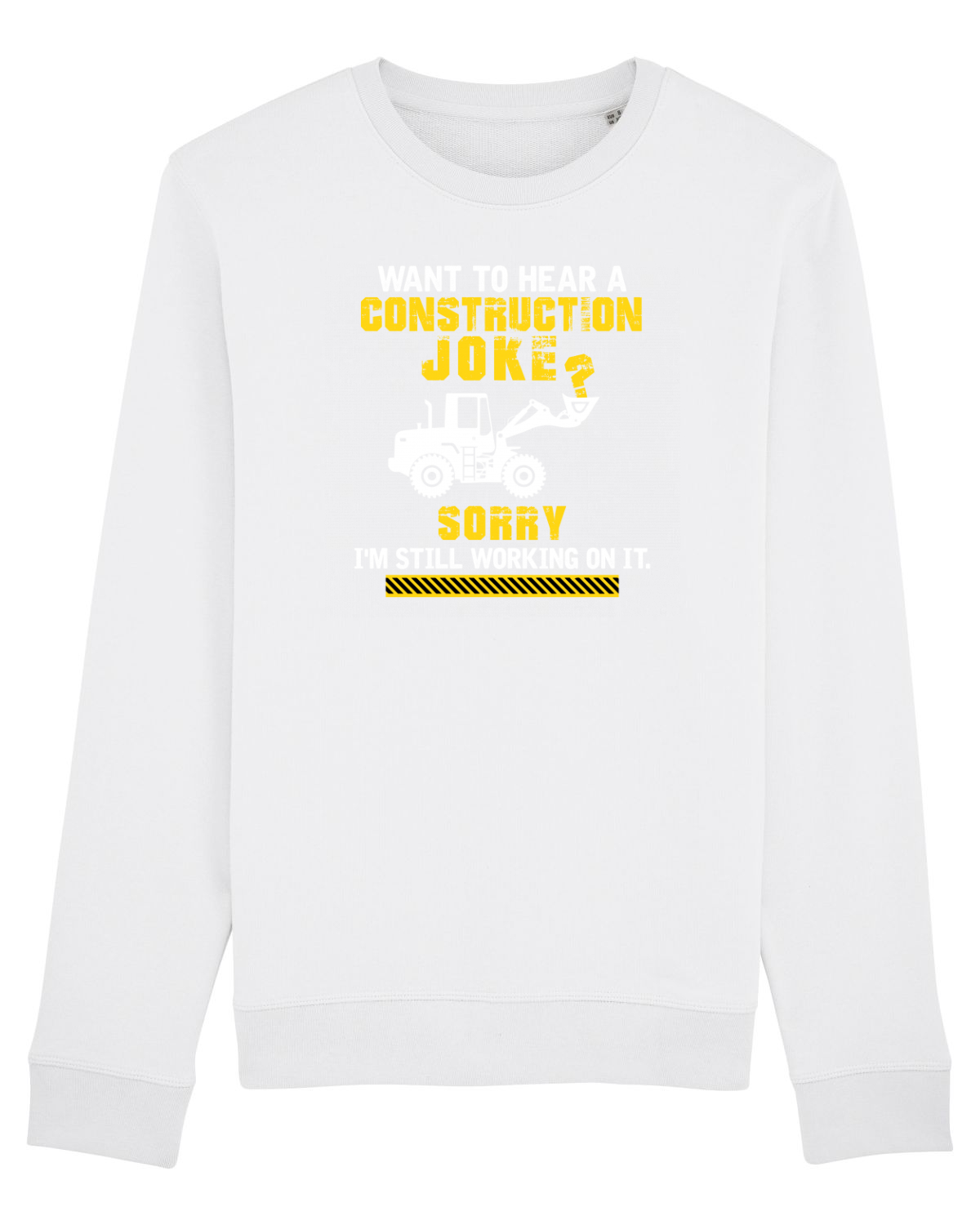 Bluză mânecă lungă Unisex Rise White