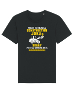 Joke under construction Tricou mânecă scurtă Unisex Rocker