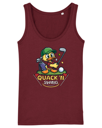 Umor golfistic: Rață 'Quack'n Swing Burgundy