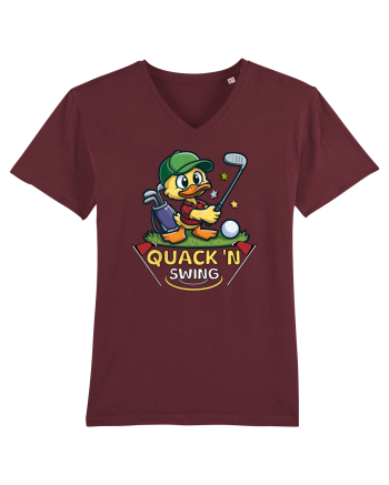 Umor golfistic: Rață 'Quack'n Swing Burgundy