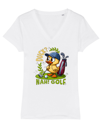 Rață Amuzantă la Golf White