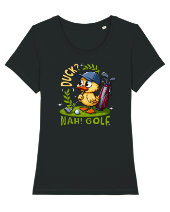 Rață Amuzantă la Golf Black