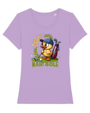Rață Amuzantă la Golf Lavender Dawn