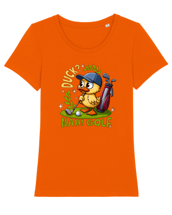 Rață Amuzantă la Golf Bright Orange