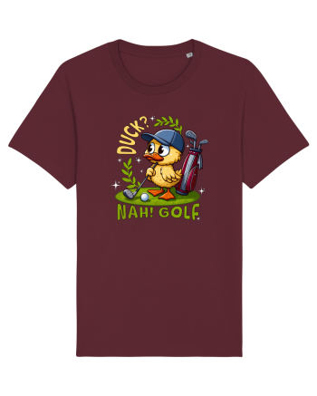 Rață Amuzantă la Golf Burgundy