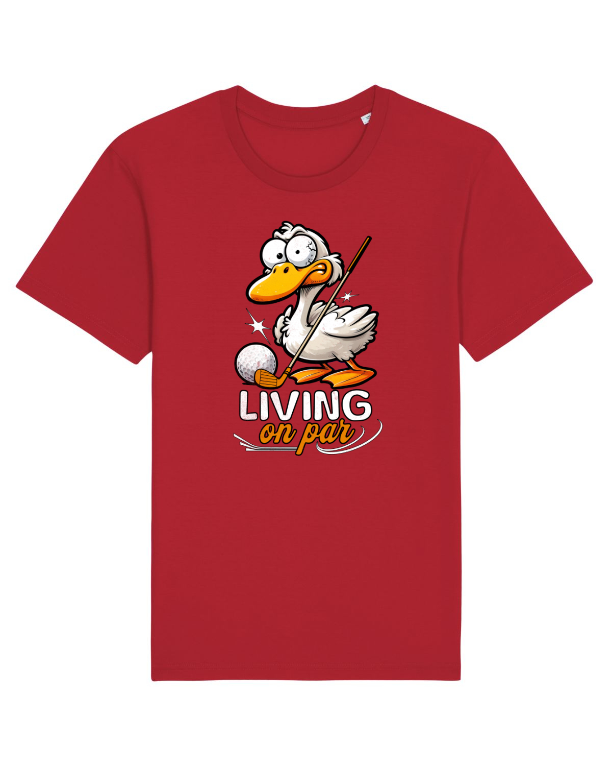 Tricou mânecă scurtă Unisex Rocker Red