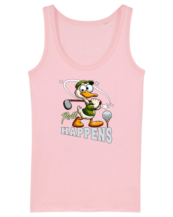 Golfer Amuzant la Golf: Lovitura Se Întâmplă Cotton Pink