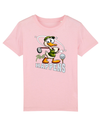 Golfer Amuzant la Golf: Lovitura Se Întâmplă Cotton Pink
