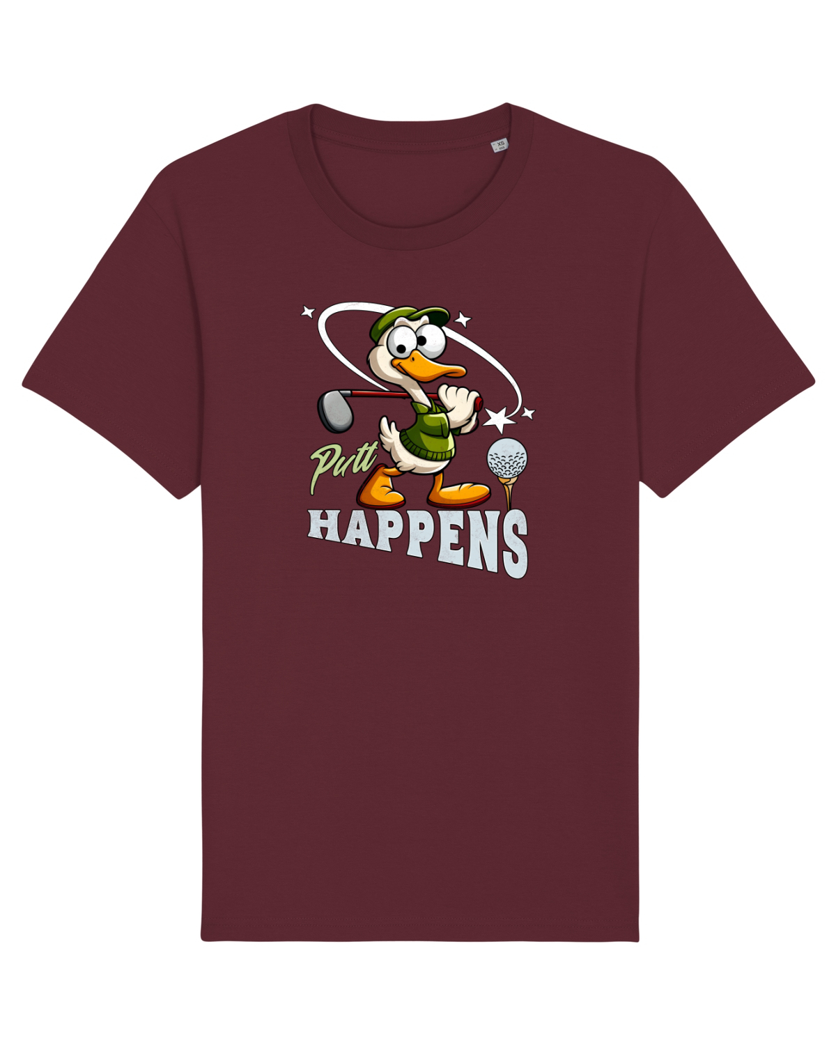 Tricou mânecă scurtă Unisex Rocker Burgundy