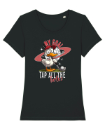 Golfer Amuzant la Golf: Atingând Toate Găurile Tricou mânecă scurtă guler larg fitted Damă Expresser