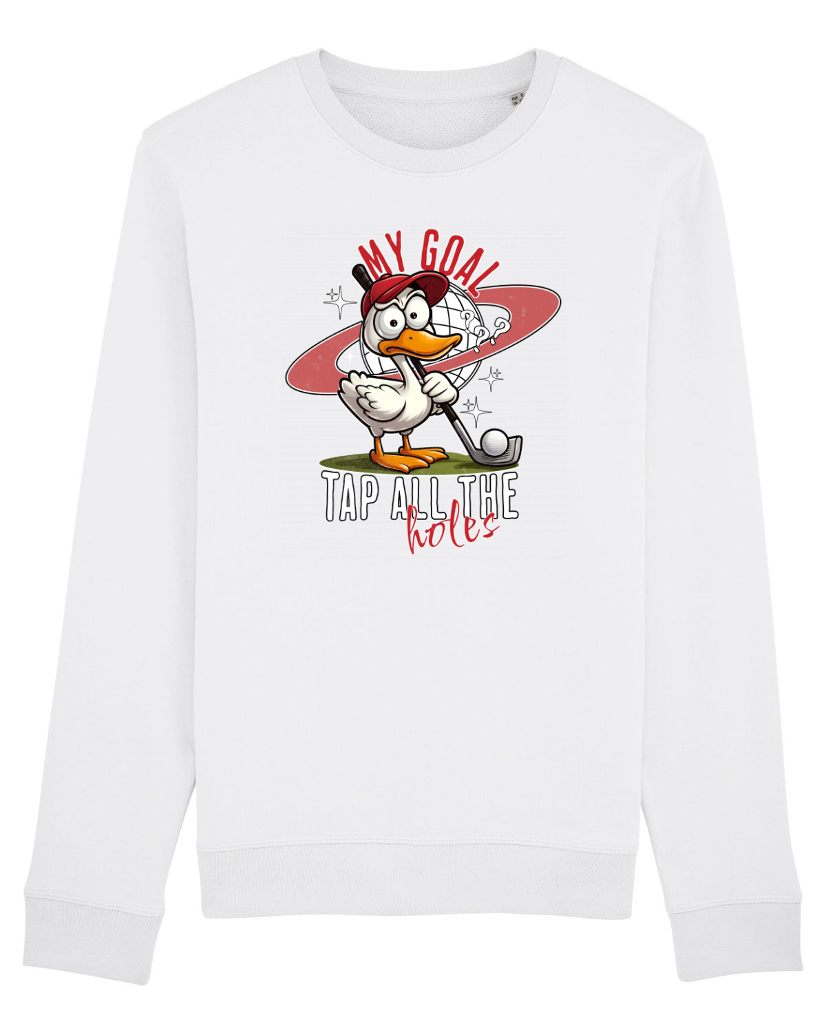 Bluză mânecă lungă Unisex Rise White