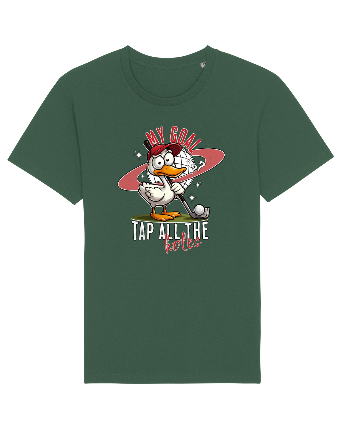 Tricou mânecă scurtă Unisex Rocker Bottle Green
