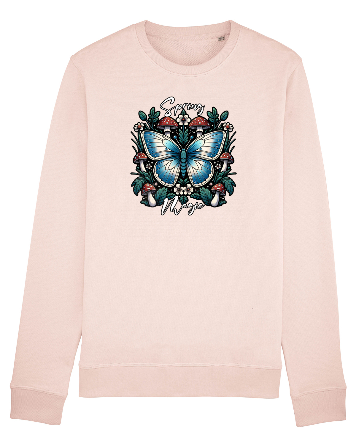 Bluză mânecă lungă Unisex Rise Candy Pink