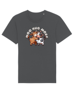 Vacute dragalase, Moo imbratiseaza mai mult Tricou mânecă scurtă Unisex Rocker