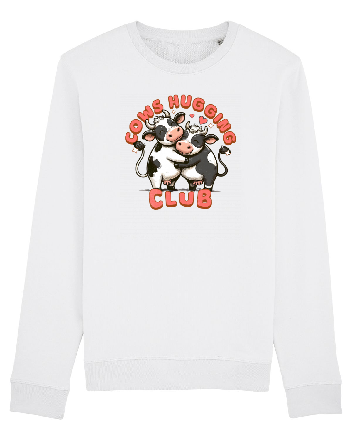 Bluză mânecă lungă Unisex Rise White