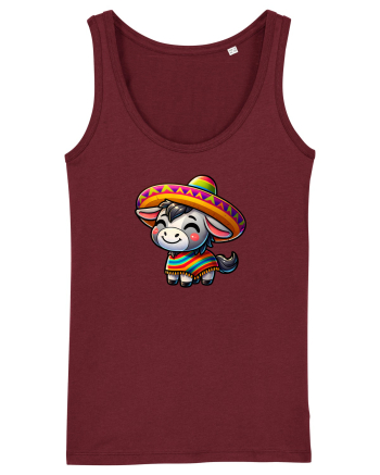 Magar cu sombrero Burgundy