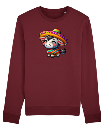 Magar cu sombrero Burgundy
