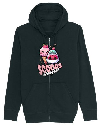 Cupe de înghețată fericire Kawaii Black