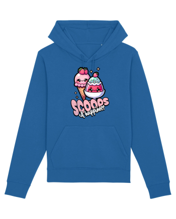 Cupe de înghețată fericire Kawaii Royal Blue