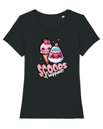 Cupe de înghețată fericire Kawaii Black
