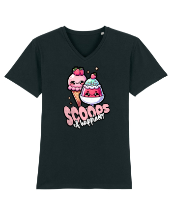 Cupe de înghețată fericire Kawaii Black