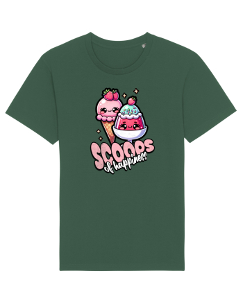 Cupe de înghețată fericire Kawaii Bottle Green
