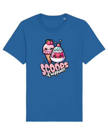 Cupe de înghețată fericire Kawaii Royal Blue