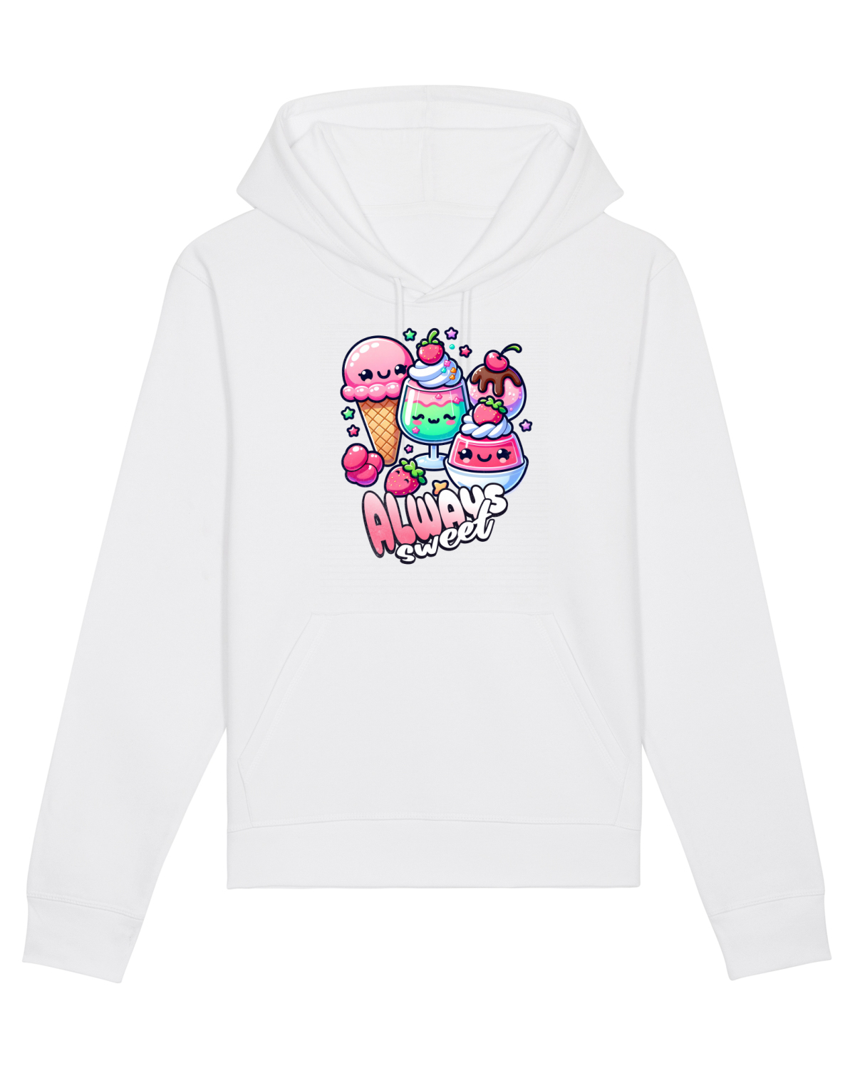 Hanorac Unisex Drummer White