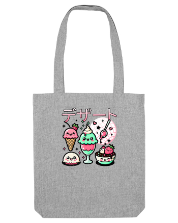Deserturi japoneze Kawaii - Înghețată și Dulciuri Heather Grey