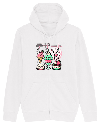 Deserturi japoneze Kawaii - Înghețată și Dulciuri White