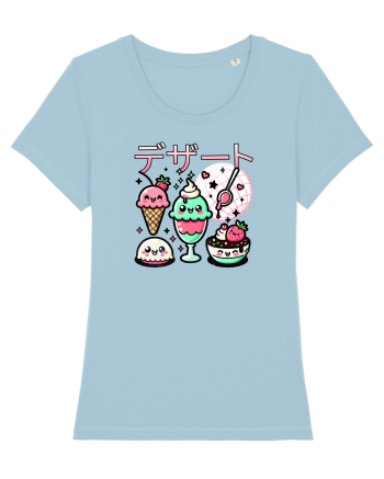 Deserturi japoneze Kawaii - Înghețată și Dulciuri Sky Blue