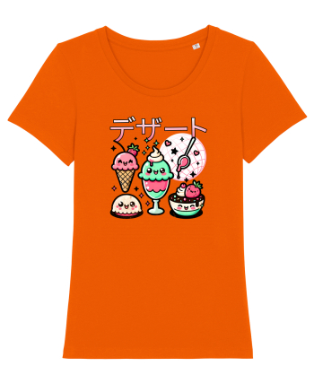 Deserturi japoneze Kawaii - Înghețată și Dulciuri Bright Orange
