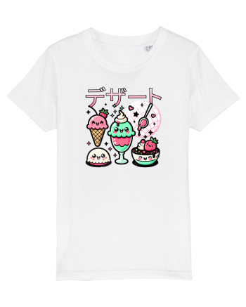 Deserturi japoneze Kawaii - Înghețată și Dulciuri White