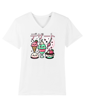 Deserturi japoneze Kawaii - Înghețată și Dulciuri White