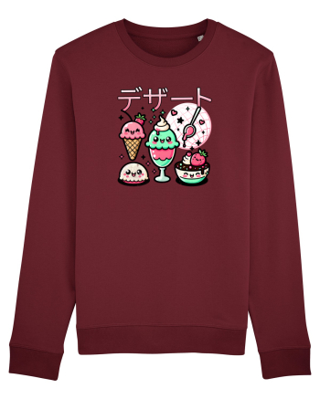 Deserturi japoneze Kawaii - Înghețată și Dulciuri Burgundy