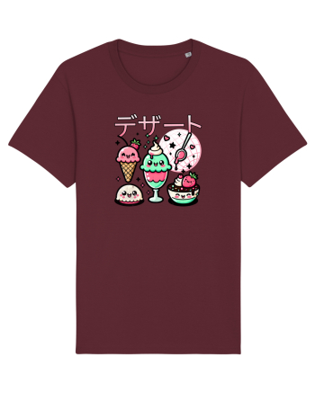 Deserturi japoneze Kawaii - Înghețată și Dulciuri Burgundy