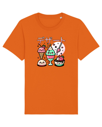 Deserturi japoneze Kawaii - Înghețată și Dulciuri Bright Orange