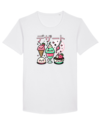 Deserturi japoneze Kawaii - Înghețată și Dulciuri White